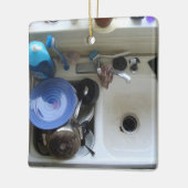Kitchen Sink Keramisch Ornament (Links)