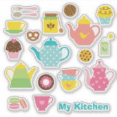Kitchen Sticker Set (Voorkant)