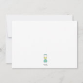 Kitchen Tea Vrijgezellenfeest Party nodigt uit Kaart (Achterkant)