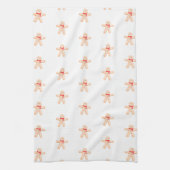 Kitchen Towel - Christmas Gingerbread Man Pattern Theedoek (Verticaal)