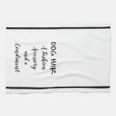 Kitchen Towel Dog Hair a Mode Accessoire Theedoek (Horizontaal)