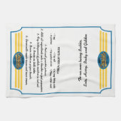 Kitchen Towel "Hanukkah Retro Dish Towel" Theedoek (Horizontaal)