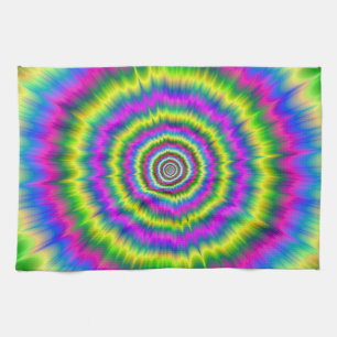 Kitchen Towel Neon Explosion Theedoek