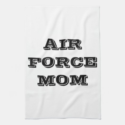 Kitchen Towel Proud Air Force Mam Theedoek (Verticaal)