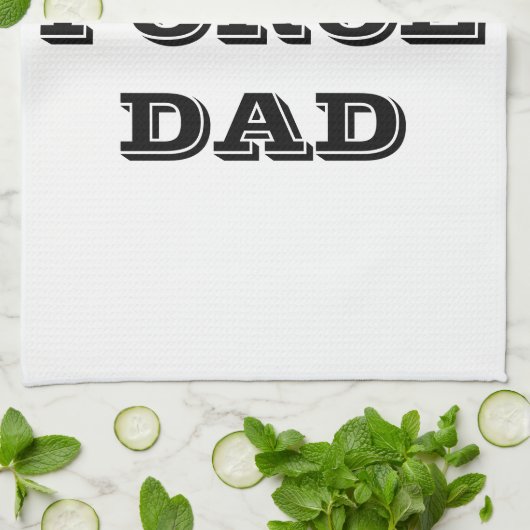 Kitchen Towel Proud Air Force Pap Theedoek (Gevouwen)