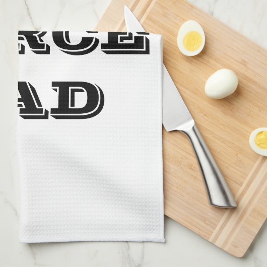 Kitchen Towel Proud Air Force Pap Theedoek (Quarter Fold)