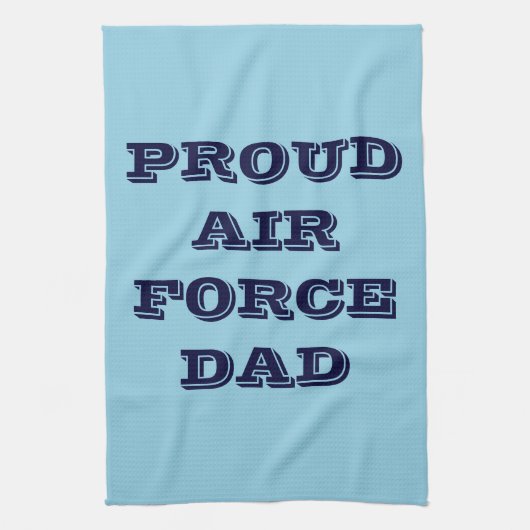 Kitchen Towel Proud Air Force Pap Theedoek (Verticaal)