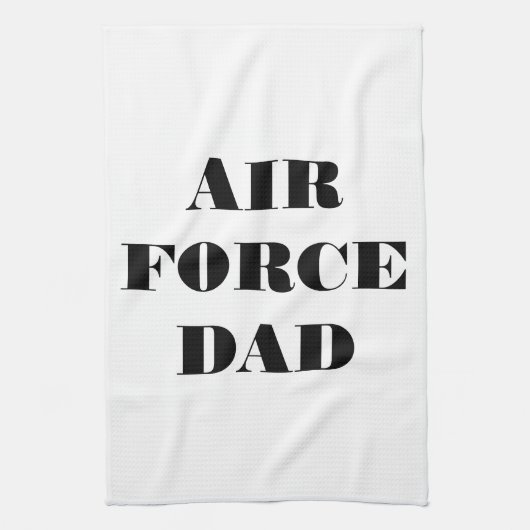 Kitchen Towel Proud Air Force Pap Theedoek (Verticaal)
