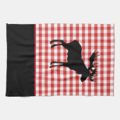 Kitchen Towel-Red Pset-Moose Theedoek (Horizontaal)