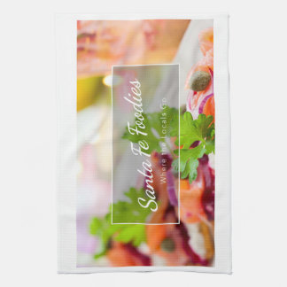Kitchen Towel Santa Fe Foodies Color Logo Theedoek