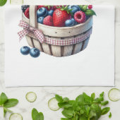 Kitchen Towels-Berry Basket Kitchen Towel Theedoek (Gevouwen)