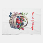 Kitchen Towels-Berry Basket Kitchen Towel Theedoek (Horizontaal)