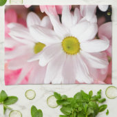 Kitchen Towels - Daisy Gerbera Flowers Theedoek (Gevouwen)
