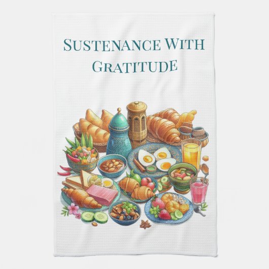 Kitchen Towels-Islamic Themed Kitchen Towels Theedoek (Verticaal)