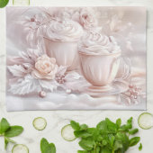 Kitchen Towels-Personalized Victorian Christmas Ki Theedoek (Gevouwen)