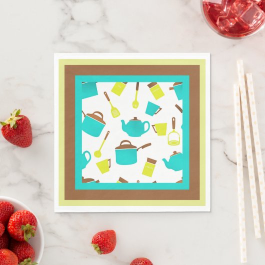 Kitchen Utensils pattern Servet (Insitu)