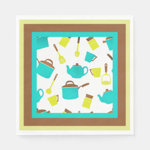 Kitchen Utensils pattern Servet