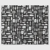 Kitchen Utilpatroon Cadeaupapier (Vlak)