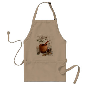 Kitchen Witch Standaard Schort