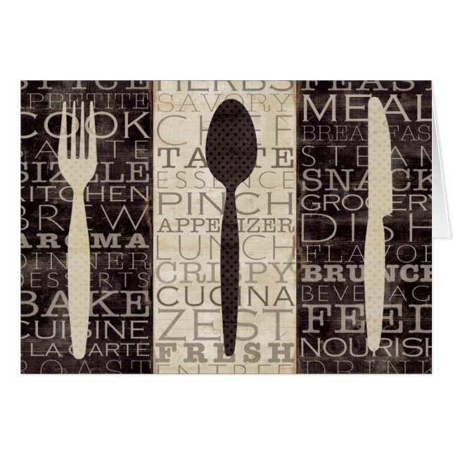 Kitchen Words Trio (Voorkant Horizontaal)