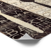 Kitchen Words Trio Poster (Hoek)