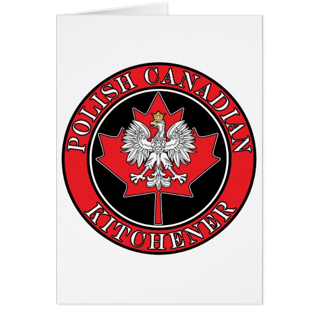 Kitchener Poolse Ronde Canadese Leaf (Voorkant)