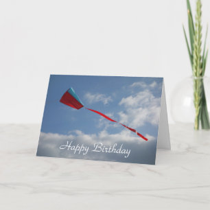 Kite Birthday Card Kaart