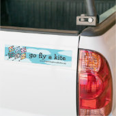 Kite Festival 2011 Go Fly a Kite Bumper Sticker (Sur camion)