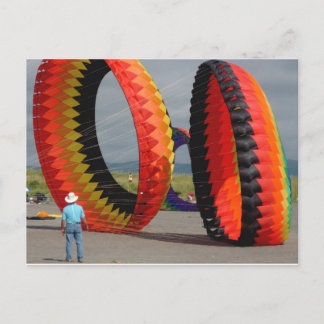 Kite festival briefkaart