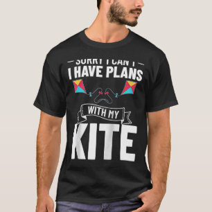 Kite Flying Beginner Wind Stunt Kite citeert Ragla T-shirt
