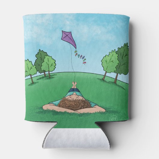 Kite Flying Koelbox Blikjeskoeler (Achterkant)