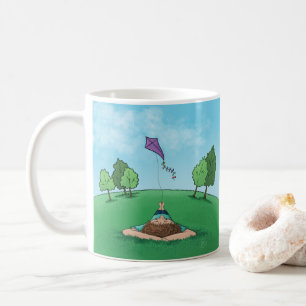 Kite Flying ontwerp Koffie Mok