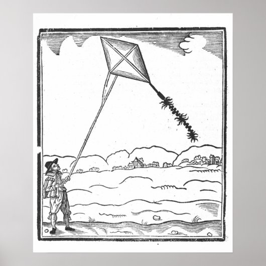 Kite Flying Poster (Voorkant)