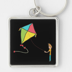 Kite Flying Sleutelhanger