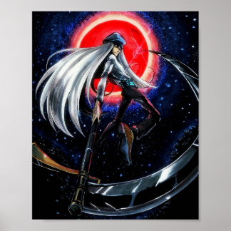 Kite in nacht poster