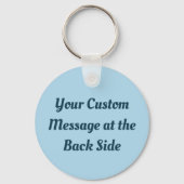 Kite Pictogram Light Blue Sleutelhanger (Achterkant)