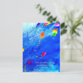 Kite Sky Briefkaart (Staand voorkant)