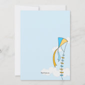Kite Sky Uitnodiging (Achterkant)