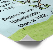 Kite Stuck in Tree Inspiration Poster (Hoek)