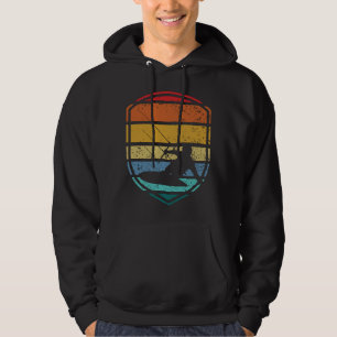 Kite Surf Kitesurfing Kitesurf Retro  Hoodie