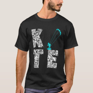Kite Surfer Kitesurfing Kiteboard Windsurfend Surf T-shirt