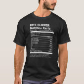 Kite Surfer Nutrition Feit Funny T-shirt (Voorkant)