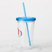 Kite Surfing Acryl Drinkbeker (Links)