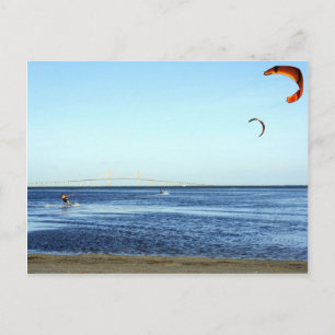 Kite Surfing Briefkaart