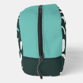 Kite Surfing Cool Blue Personalised Monogram Toilettasje (Rechts)