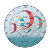 Kite Surfing Dartbord (Voorkant)