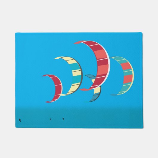 Kite Surfing Deurmat (Voorkant)