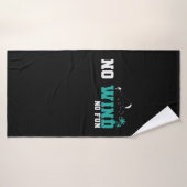 Kite Surfing no Wind no Fun Badhanddoek (Badhanddoek)