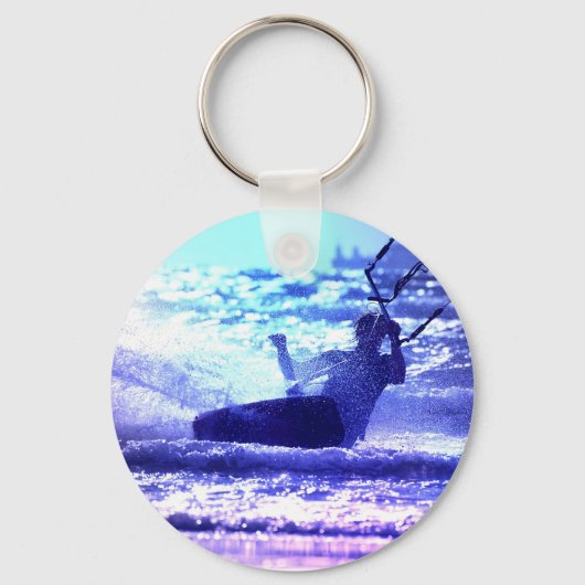 Kite Surfing Sleutelhanger (Voorkant)