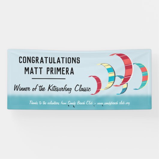 Kite Surfing Spandoek (Horizontaal)